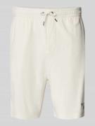 Korte broek met labelstitching