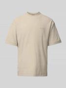 T-shirt met labelstitching