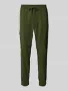 Broek met cargozakken en elastische band