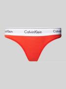 String met elastische band met label