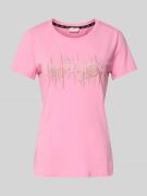 T-shirt met siersteentjes