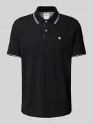 Regular fit poloshirt met logostitching