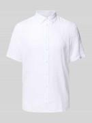 Slim fit vrijetijdsoverhemd met button-downkraag, model 'Anton'