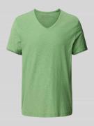 T-shirt met V-hals