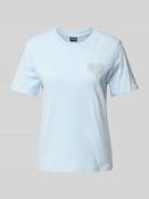 Regular fit T-shirt van puur katoen, model 'TARA'
