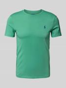 T-shirt met labelstitching