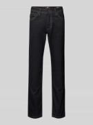 Regular slim fit jeans met stretch, model 'Josh'