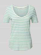 Regular fit T-shirt van puur katoen