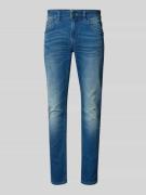 Jeans met labelstitching, model 'Tailwheel JEA'