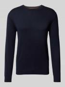 Gebreide pullover met ronde hals