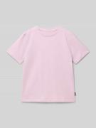 Regular fit T-shirt van puur katoen
