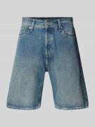 Baggy fit korte jeans in used-look, model 'ALEX'
