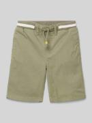 Regular fit bermuda van katoenmix, model 'PELLE'