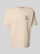 T-shirt met ronde hals