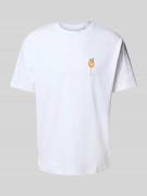 T-shirt met ronde hals