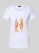 T-shirt met ronde hals