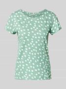 Regular fit T-shirt van puur katoen