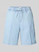 Korte broek met elastische band en tunnelkoord, model 'MAINE'