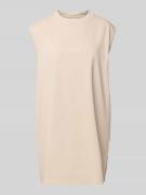 Oversized tanktop met labelprint