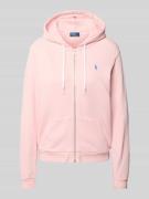 Sweatjack met labelstitching