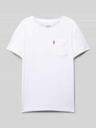 T-shirt met borstzak