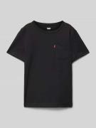 T-shirt met borstzak
