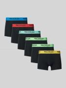 Boxershort met elastische band in een set van 5 stuks