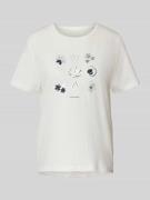 Regular fit T-shirt van puur katoen