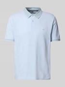 Poloshirt met labelstitching