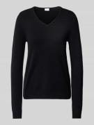 Gebreide pullover met V-hals, model 'Viril'