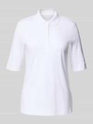 Poloshirt met korte knoopsluiting