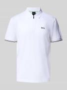Poloshirt met labeldetail, model 'Philix'