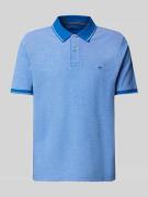 Poloshirt met labelstitching