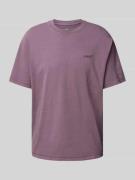 T-shirt met labelstitching