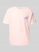 Regular fit T-shirt van puur katoen