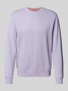 Sweatshirt met logodetail, model 'Westart'