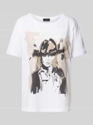 T-shirt met motiefprint