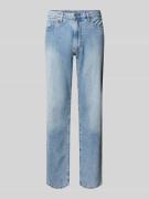 Jeans met reguliere pasvorm en stretch