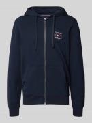 Regular fit sweatjack van puur katoen