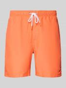 Regular fit zwembroek met labelpatch, model 'Mike'