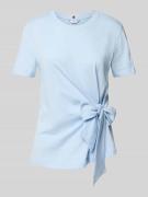 Regular fit T-shirt van puur katoen