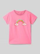 T-shirt met motiefprint