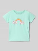 T-shirt met motiefprint