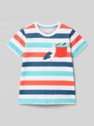 T-shirt met borstzak