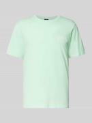 T-shirt met logoprint en ronde hals