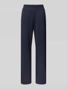 Straight leg sweatpants met brede elastische band