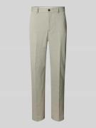 Stoffen broek met Franse steekzakken, model 'SLIMAITOR'