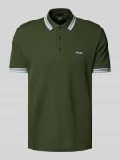 Regular fit poloshirt met labelstitching, model 'PADDY'
