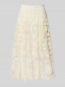 Midirok met semi-transparante garnering