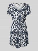 Mini-vrijetijdsjurk van pure viscose, model 'EASY JOY'